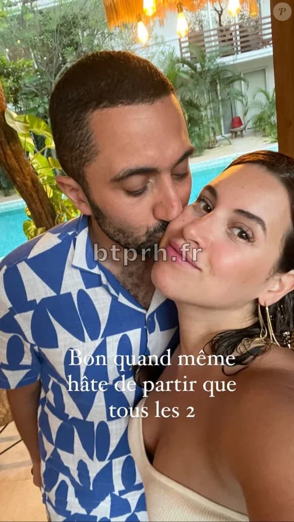 PHOTO La femme de Jimmy Mohamed, Souailla, se dévoile enfin, baiser ...