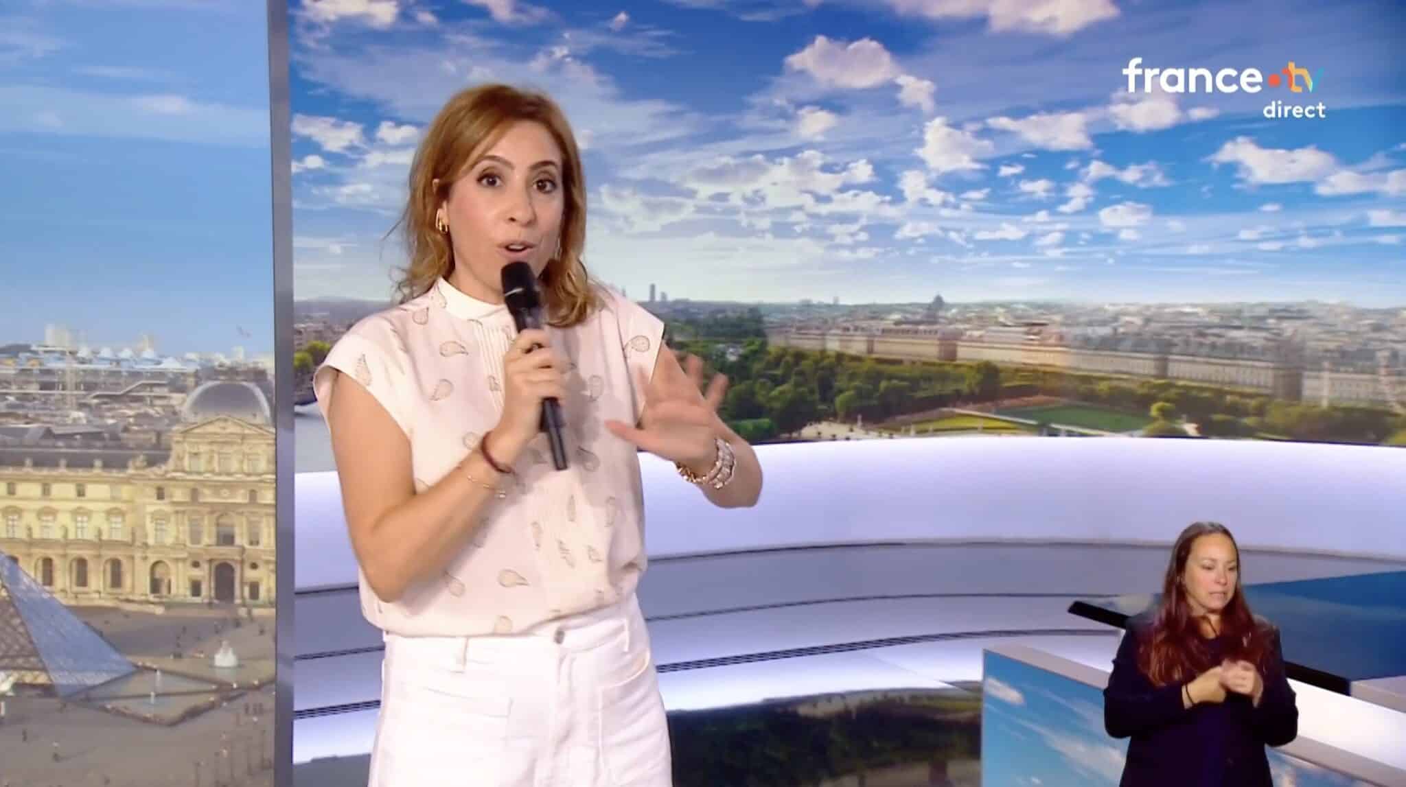 Léa Salamé au JT de France 2 à la place d'Anne-Sophie Lapix : un ...