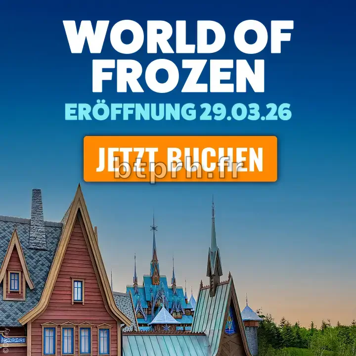 „World of Frozen" eröffnet am 29. März 2026