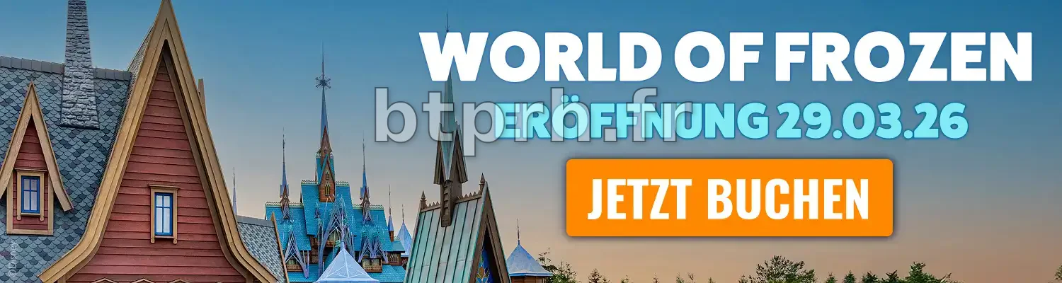 „World of Frozen" eröffnet am 29. März 2026