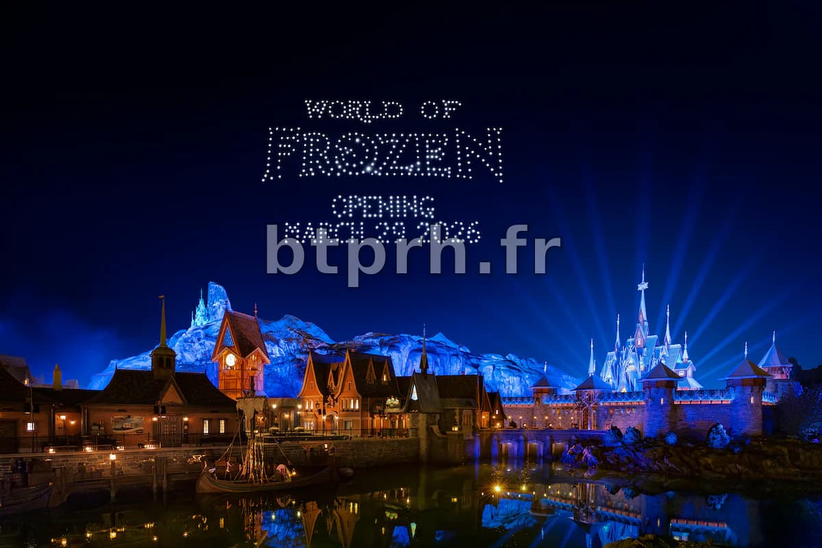 Découvrez le Monde de Frozen : Ouverture prévue le 29 mars 2026