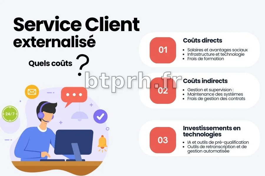Externalisation de votre service client: Quel coût