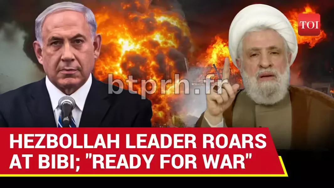 Hezbollah Chief Says Lebanese Group Won't Surrender Arms; Calls For ...