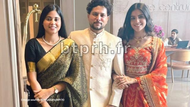 Kuldeep Yadav gets engaged, introduces fiancée Vanshika at private ...