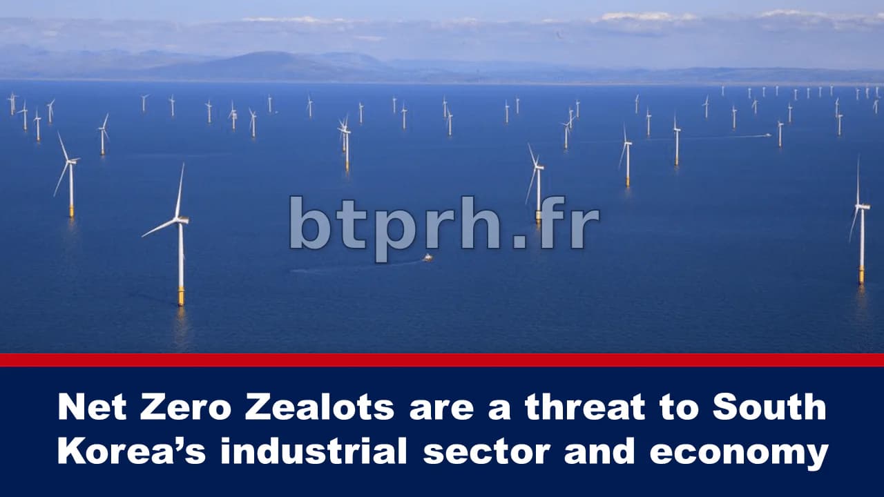 Net Zero Zealots are a threat to South Korea's industrial sector and ...