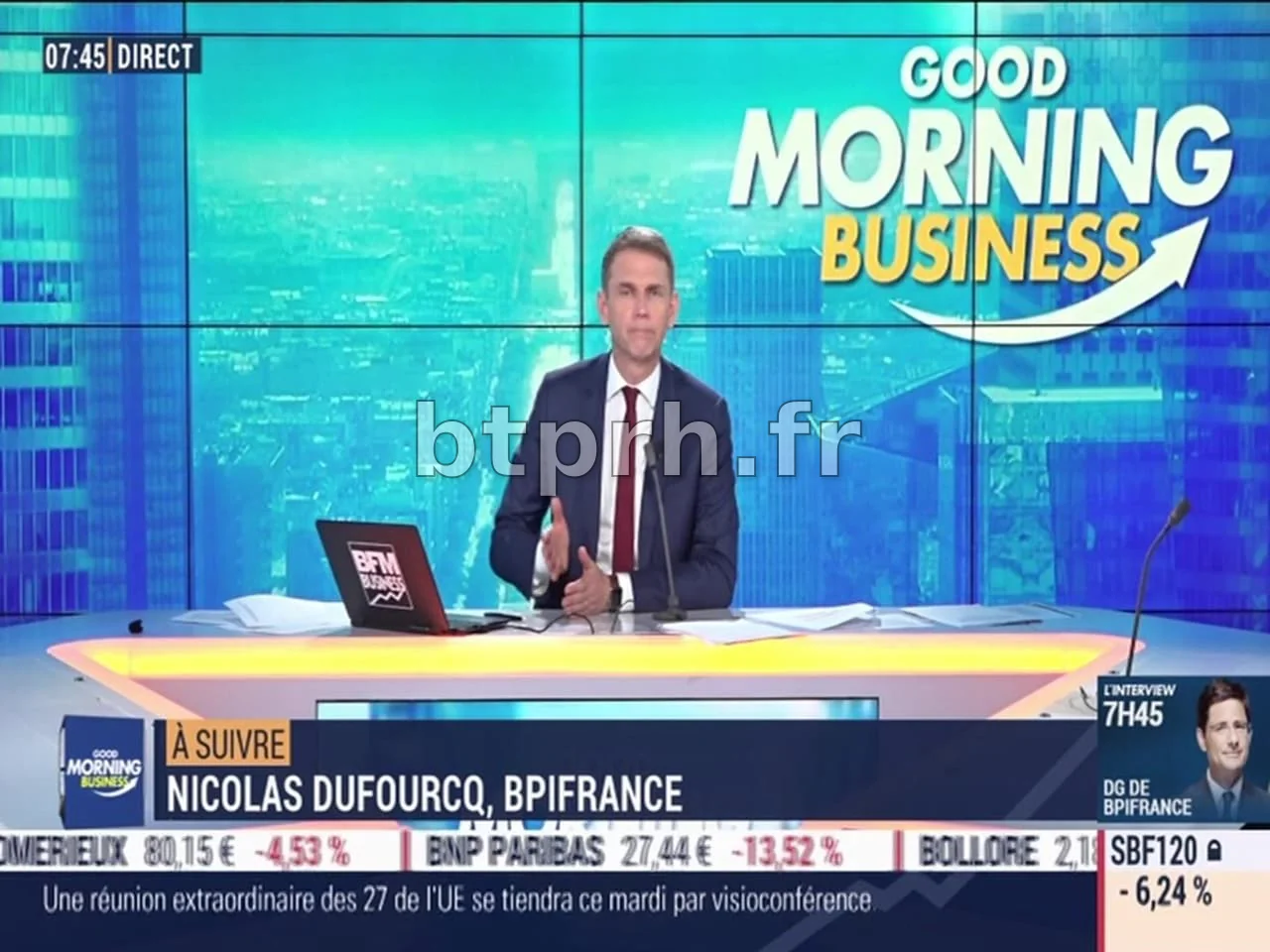 Écoutez l'intégralité de l'émission Good Morning Business du mardi 17 mars sur BFM