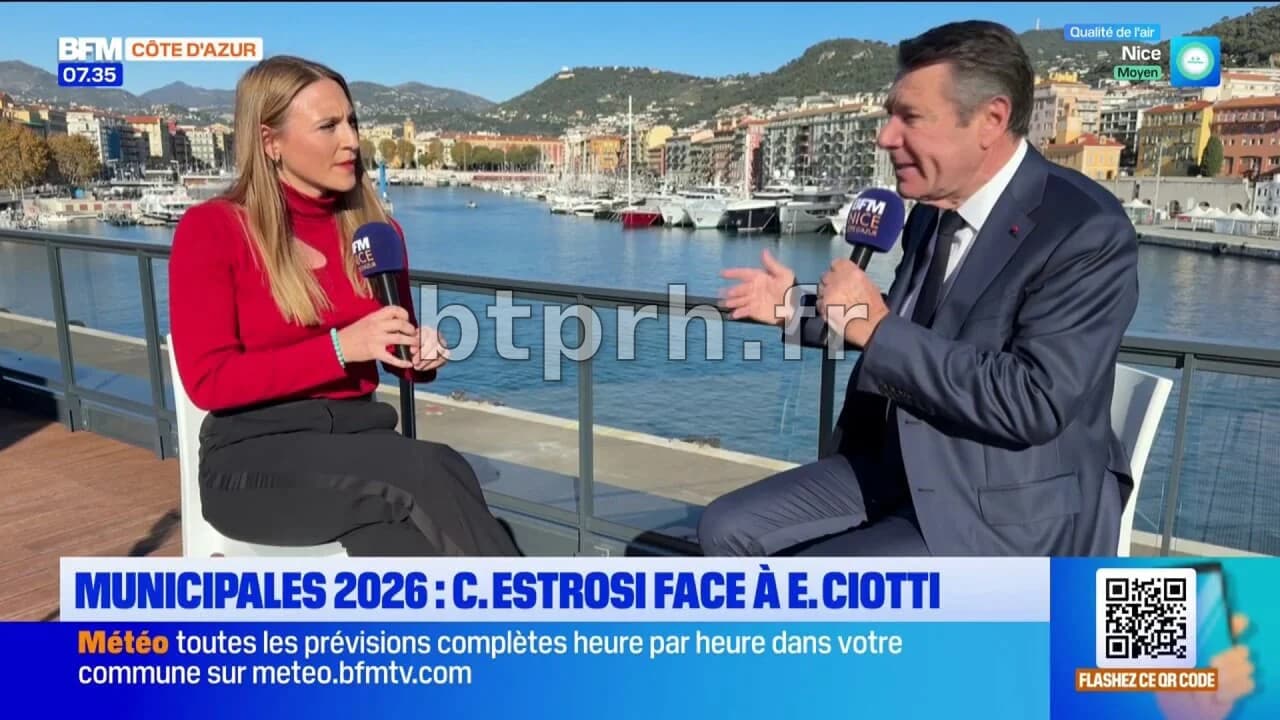 Municipales 2026 : Christian Estrosi face à Éric Ciotti : "c'est une ...