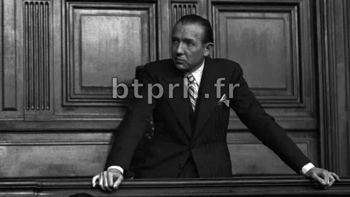 Procès de Jean Luchaire : Un homme accusé de trahison et de compromission