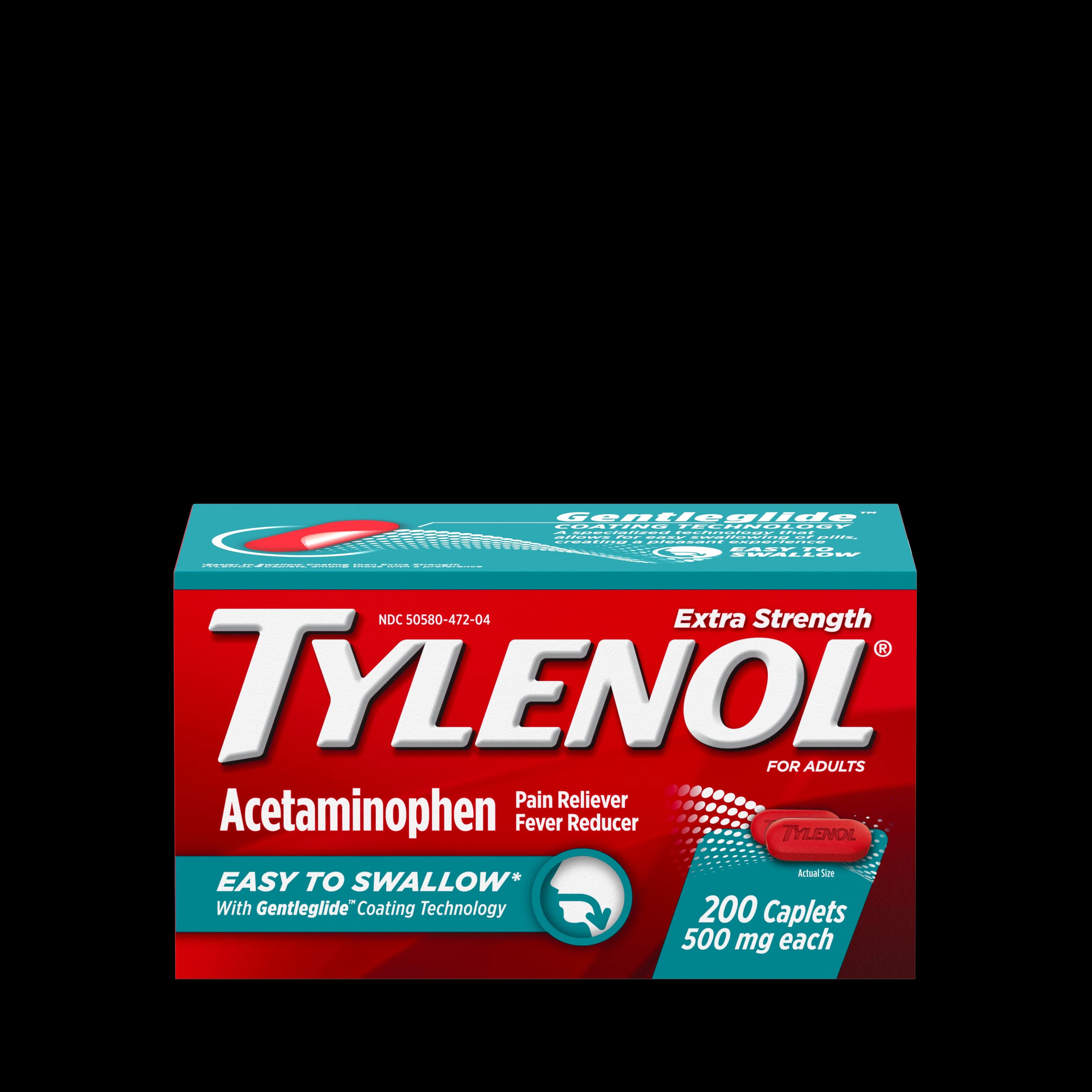 TYLENOL® Easy to Swallow Caplets for Fast Pain Relief | TYLENOL®