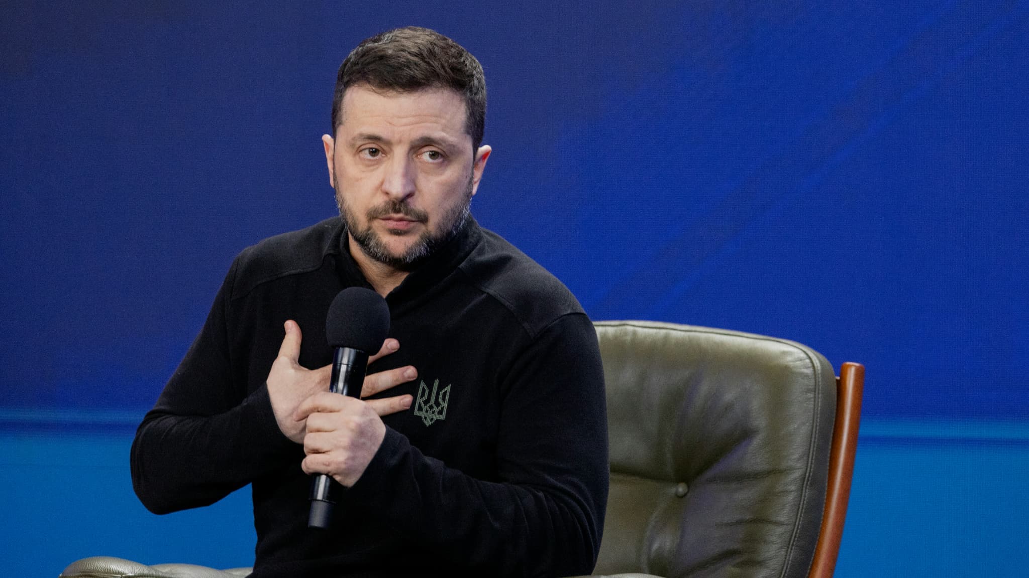 Volodymyr Zelensky : "Je souhaite que ma nation garde un souvenir positif de moi"