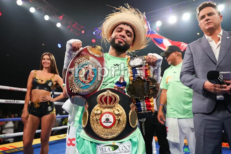 Oscar Collazo inflige une défaite cuisante à Jesus Haro lors de sa défense de titre WBA et WBO