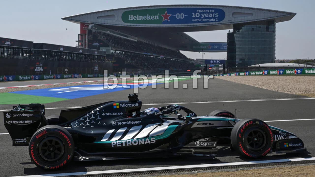 Grand Prix de Chine : Kimi Antonelli, le plus jeune vainqueur de l'histoire de Mercedes