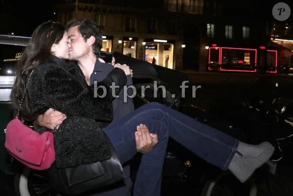 Photo : Nathan Devers et sa compagne Anael Maman lors de la soirée des ...