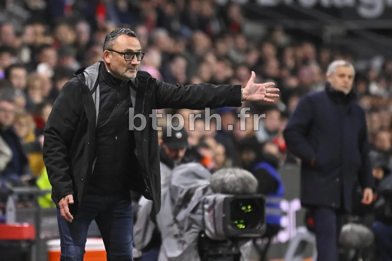 Stade Rennais - Lille : Franck Haise déçu par une occasion manquée