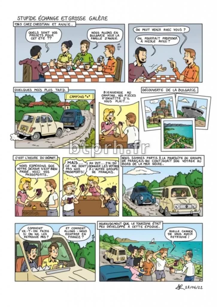 Une bande dessinée de famille qui célébre les anecdotes de papy