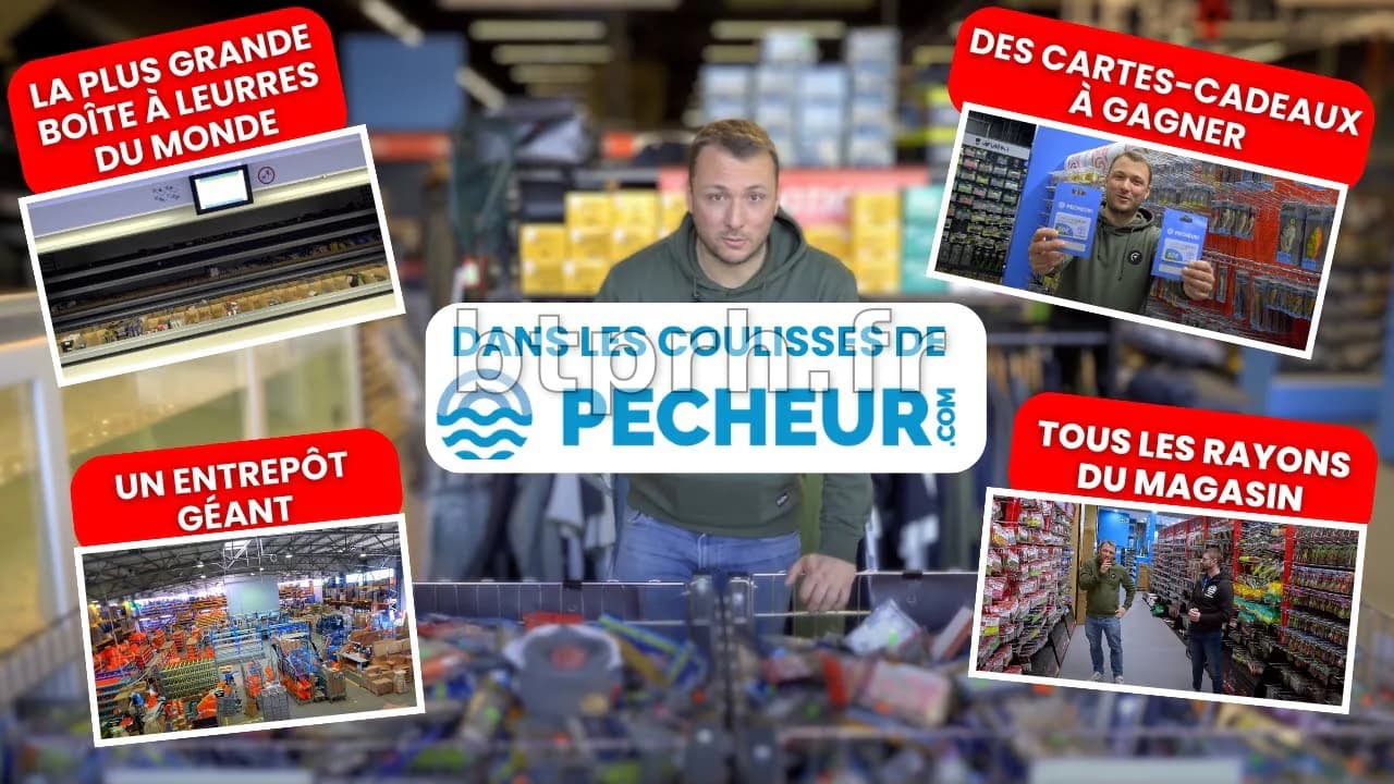 Dans les coulisses du géant Pecheur.com... avec la plus grosse boîte à ...